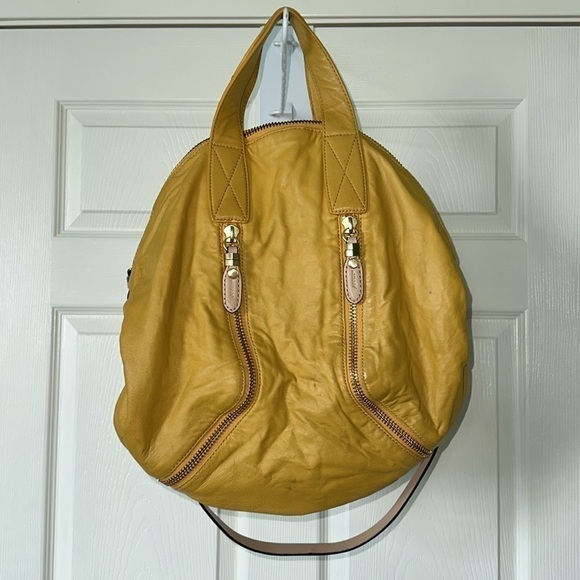 orYANY  shoulder bag  YELLOW crossbody foldover - Picture 5 of 8